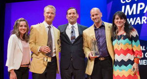 Shawn Cornett Damien Pechacek Ambit Energy Impact Award