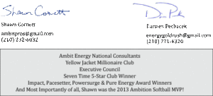 Ambit Energy Pros Signature