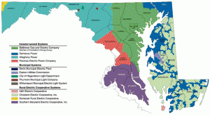 Ambit Energy Maryland Map